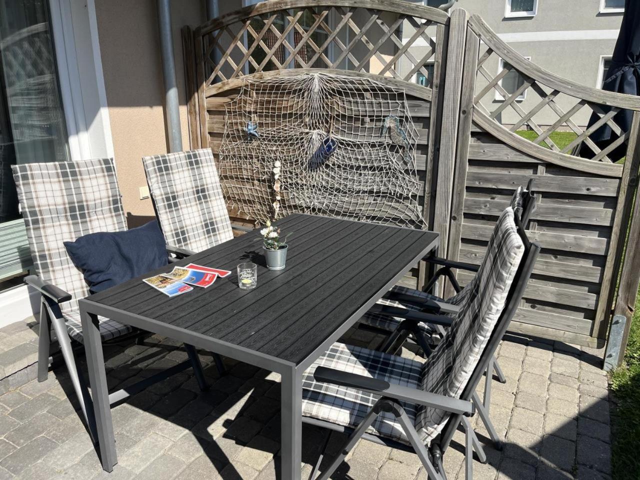 Ferienwohnung Blue In Born Exterior foto